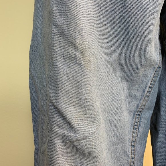 80’s Orange Label Light Wash Distressed 560 Jeans - Picture 9 of 11